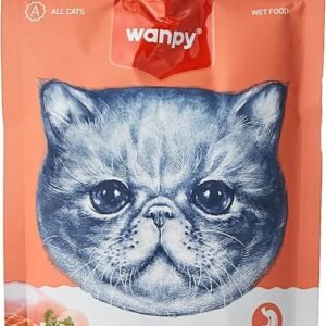 Wanpy Meat Paste Salmon Chicken & Carrot Cat Food 90g
